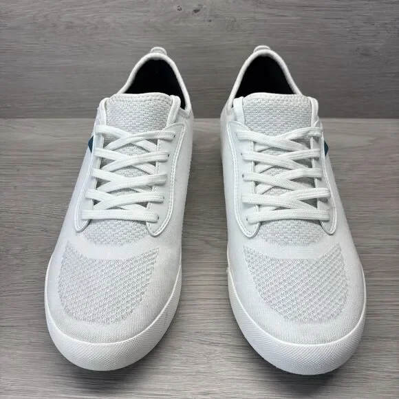 Vessi Weekend Sneaker Mens Size 10 Waterproof Shoes Marble White Summer Preppy - Picture 8 of 11